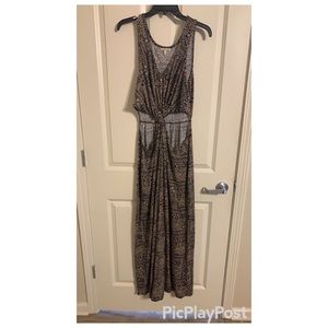 Lesley Side Cut-Out Maxi Dress